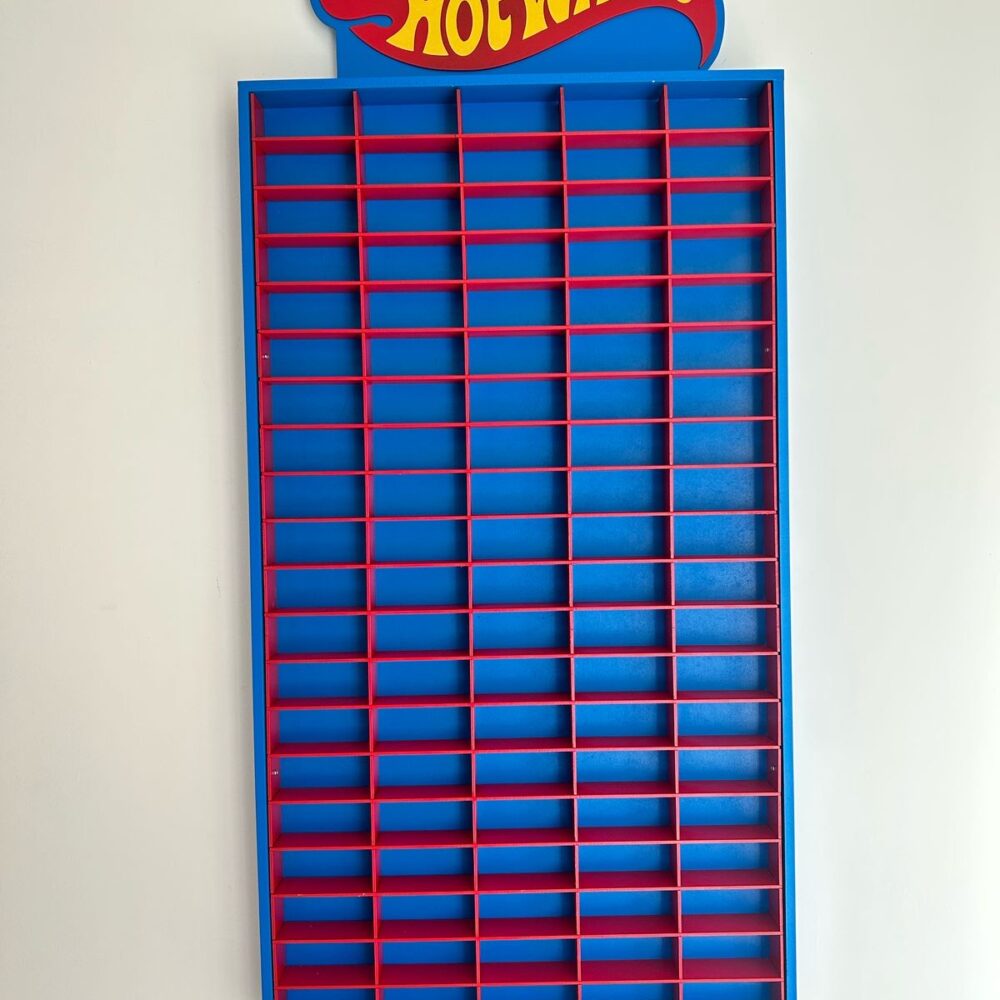 Alternative view of Repisas Hot Wheels en MDF – Personalizadas (Escala 1:64)